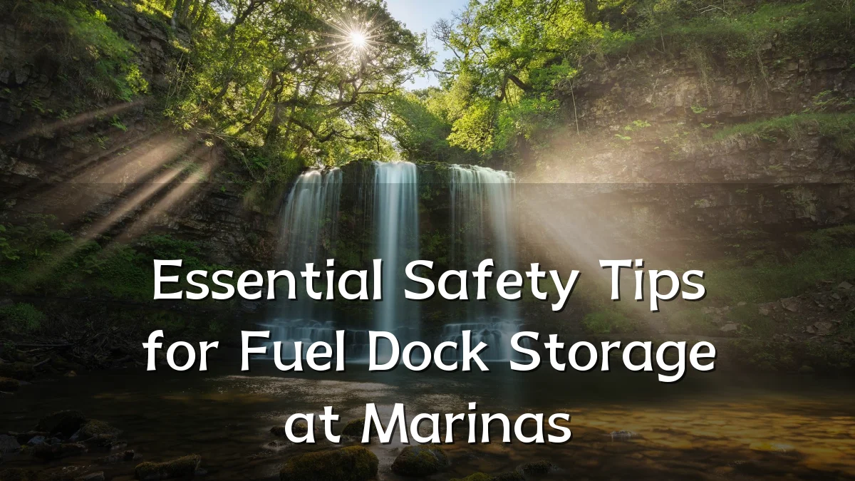 Essential Safety Tips for Fuel Dock Storage at Marinas